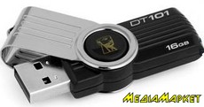 DT101G2/16GB  -`i Kingston DataTravel 101G2 16GB Black USB2.0
